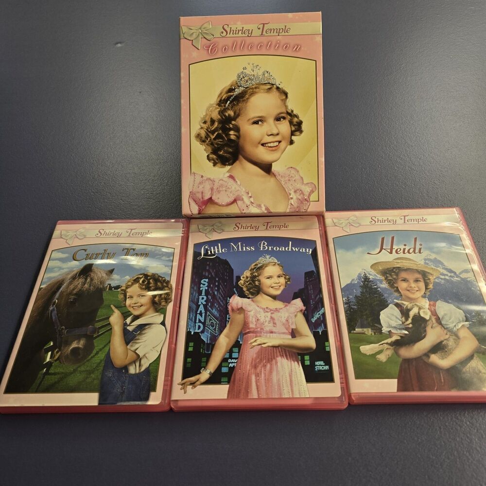 Shirley Temple Classics Collection DVD Box Set Of 3 Shirley Temple's Best Films - Picture 1 of 13